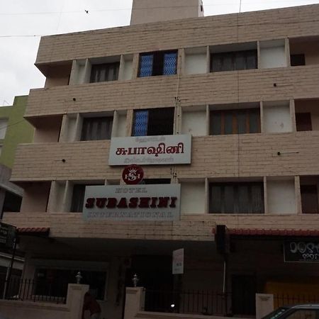 Hotel Subashini International Chennai Extérieur photo