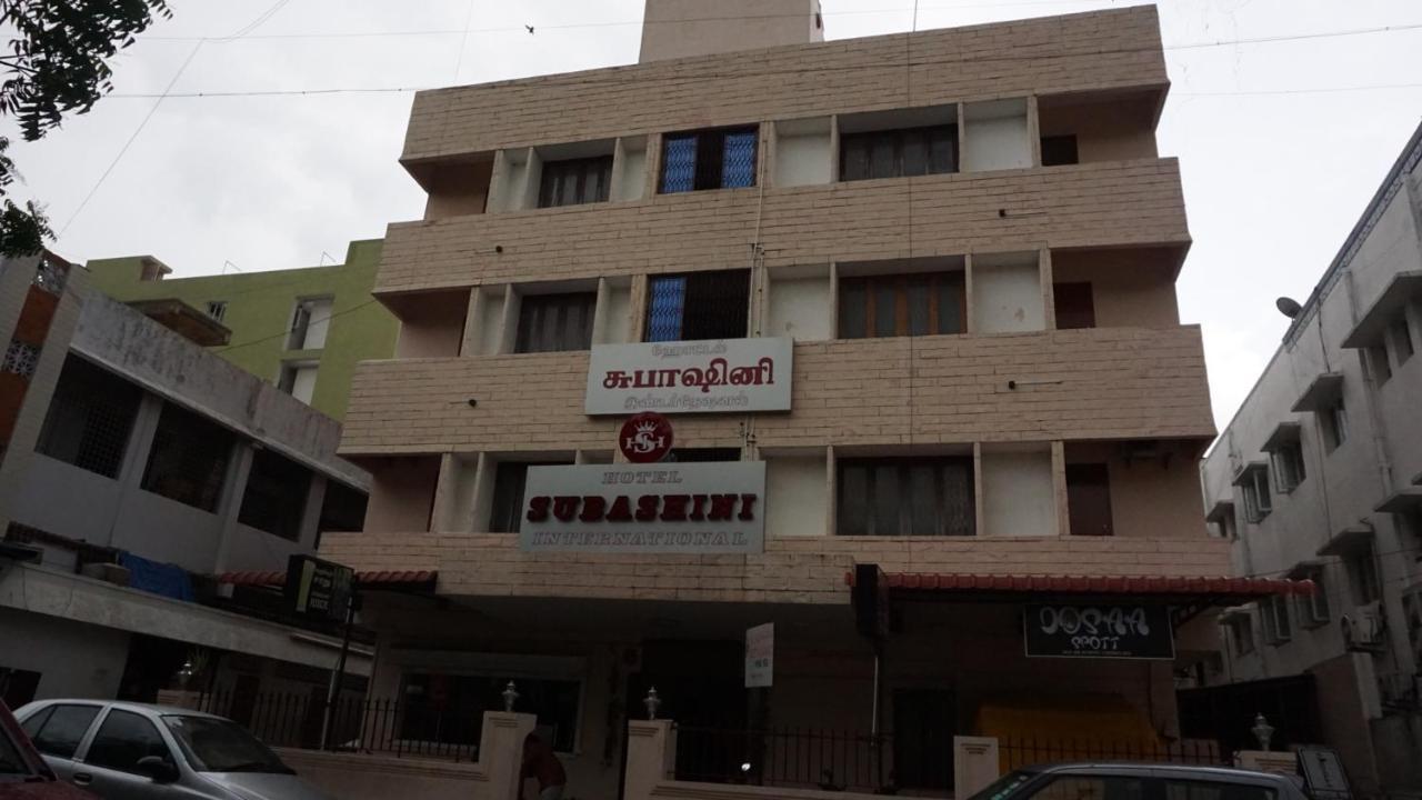 Hotel Subashini International Chennai Extérieur photo